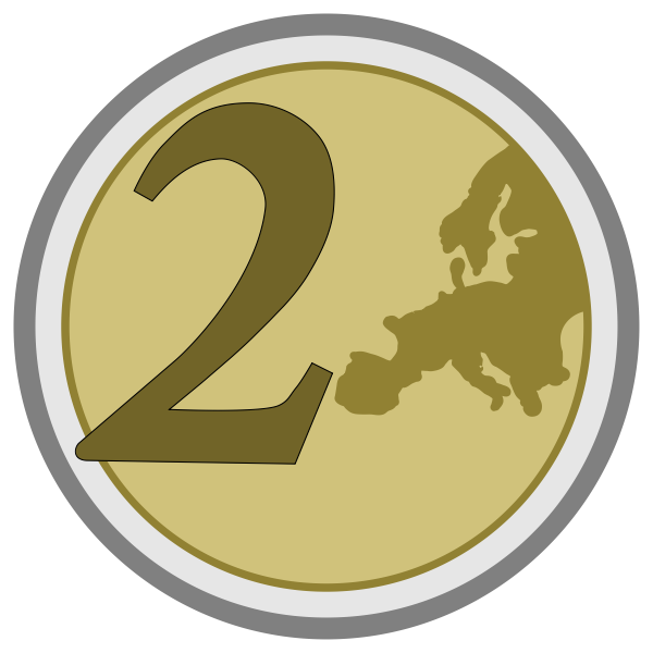 SVG simple 2 euro