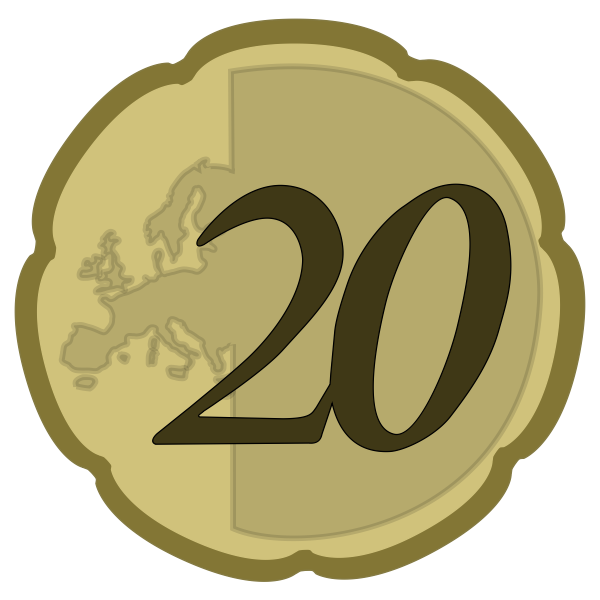 SVG simple 20 euro cent