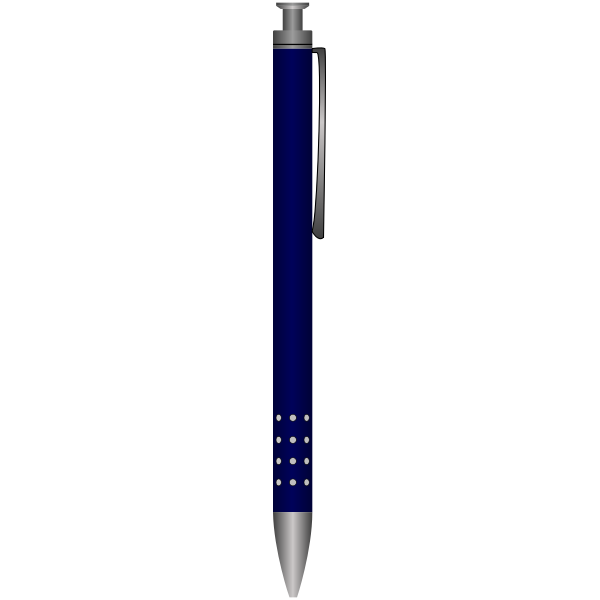 SVG Simple blue pen