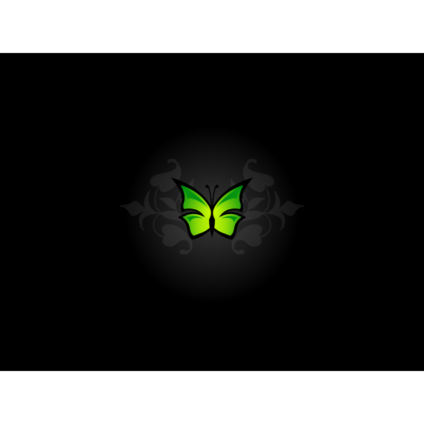 SVG Simple butterfly wallpaper