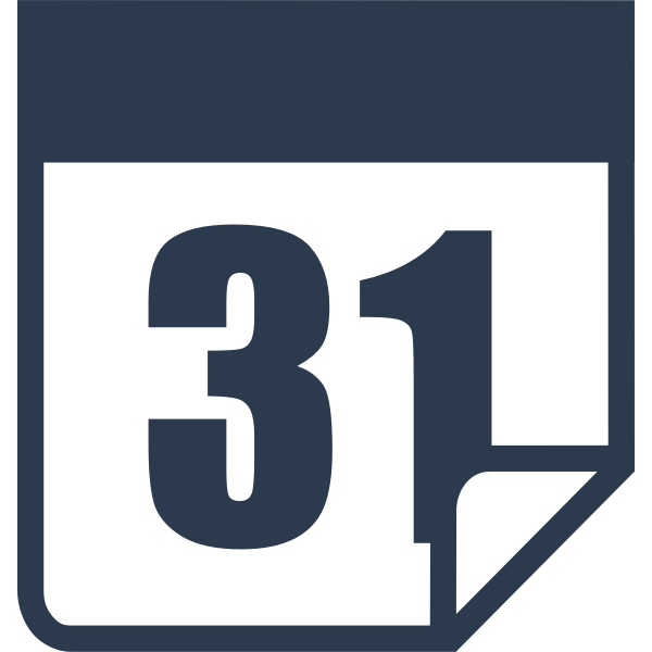 SVG Simple calendar vector clip art