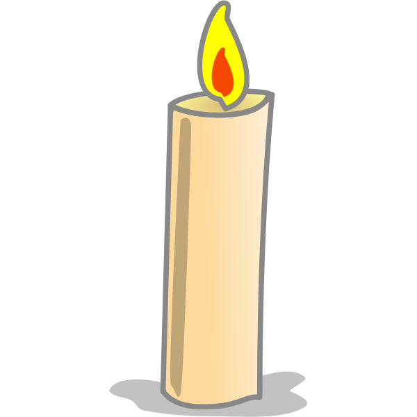 SVG Simple candle