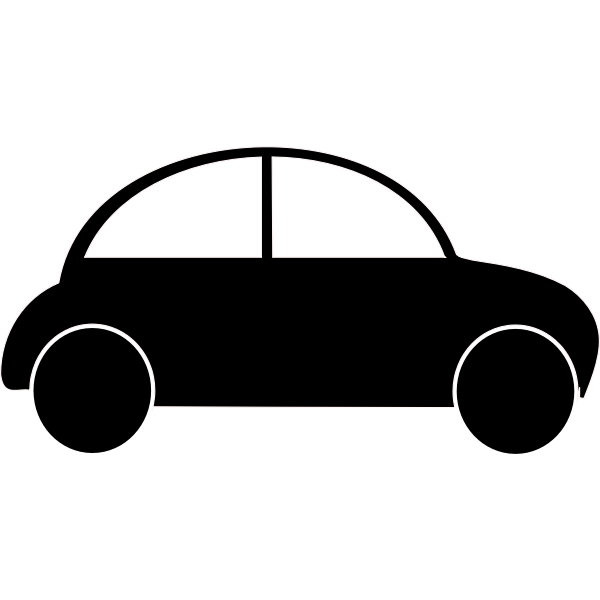 SVG Simple car silhouette