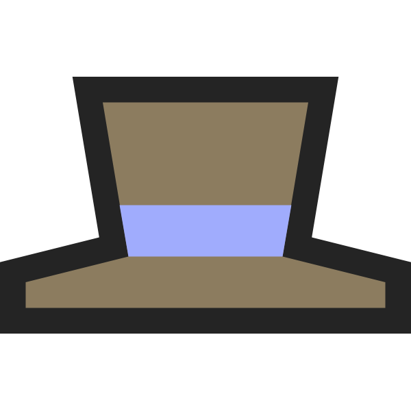 SVG Simple Cartoony Hat