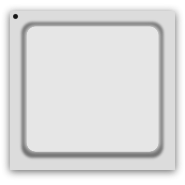 SVG Simple CD case