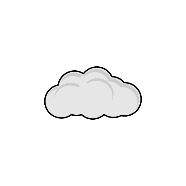 SVG Simple cloud