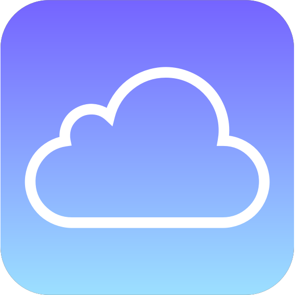 SVG Simple Cloud Icon