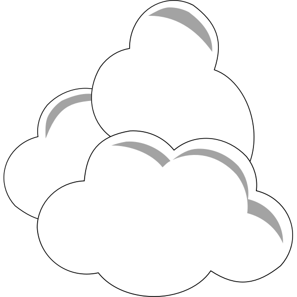 SVG Simple Clouds
