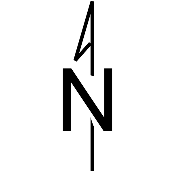 SVG Simple Compass Rose