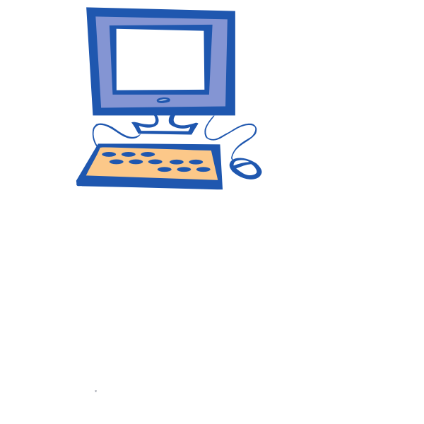 SVG Simple computer vector drawing