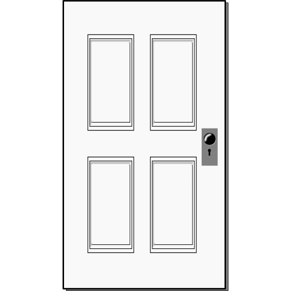 SVG Simple door
