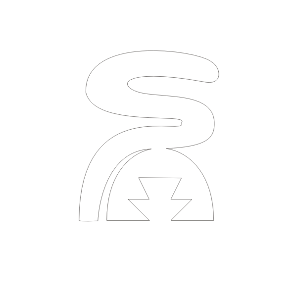 SVG Simple dragon silhouette