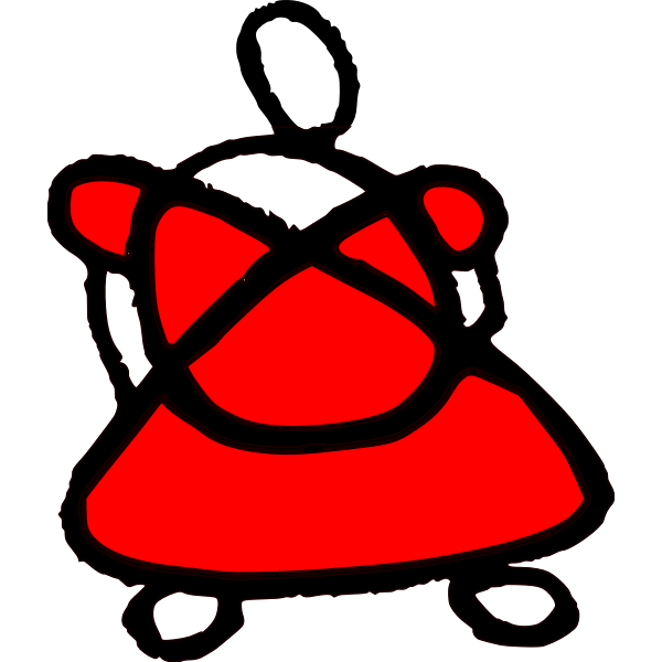 SVG Simple Figurine Red