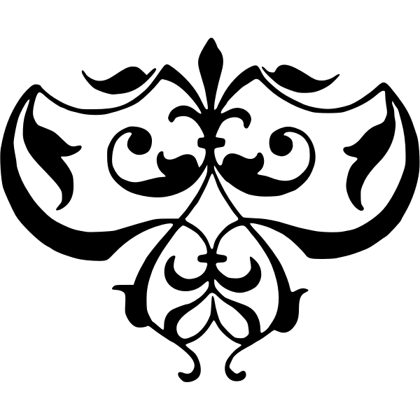 SVG Simple floral design