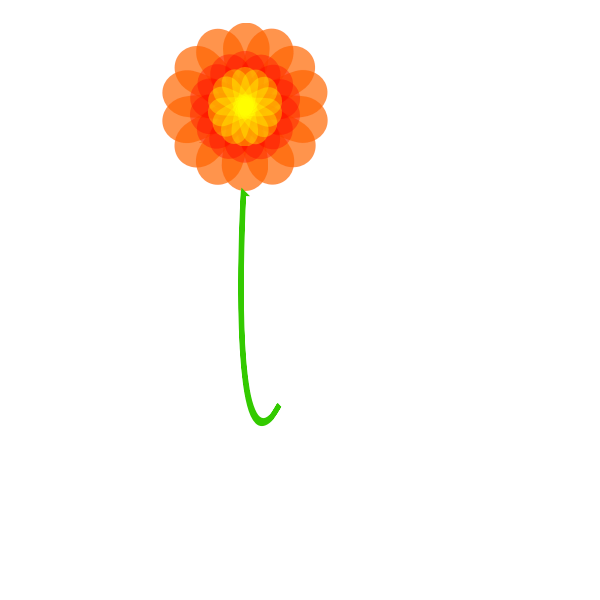 SVG Simple flower-1581508809