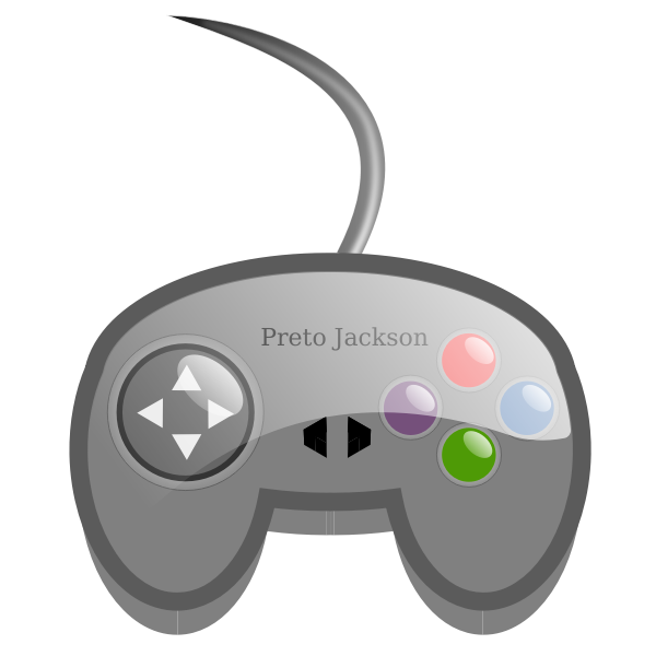 SVG Simple game pad