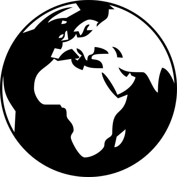 SVG Simple globe