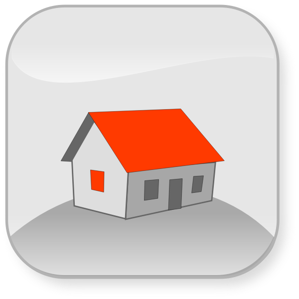 SVG Simple house vector image