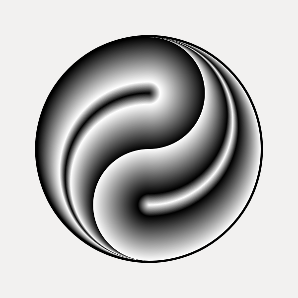 SVG Simple illustration of a traditional Chinese symbol