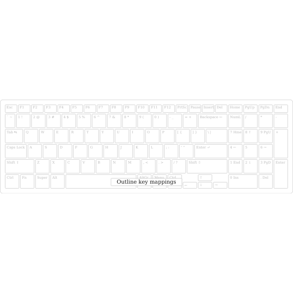 SVG Simple keyboard