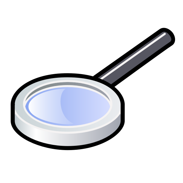 SVG simple magnifier