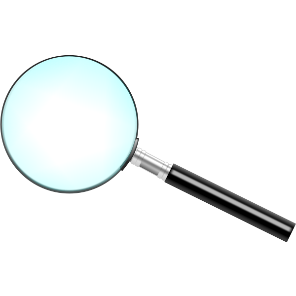 SVG Simple magnifying glass