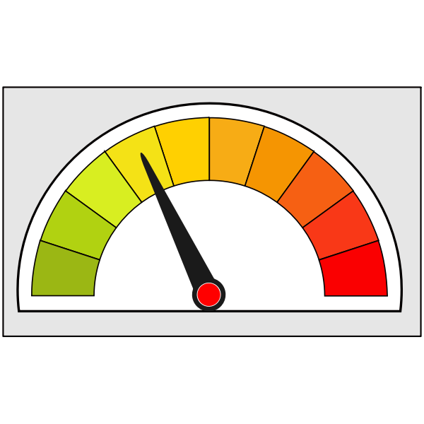 SVG simple meter icon