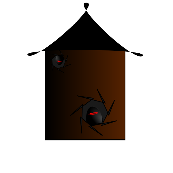 SVG Simple ninja house