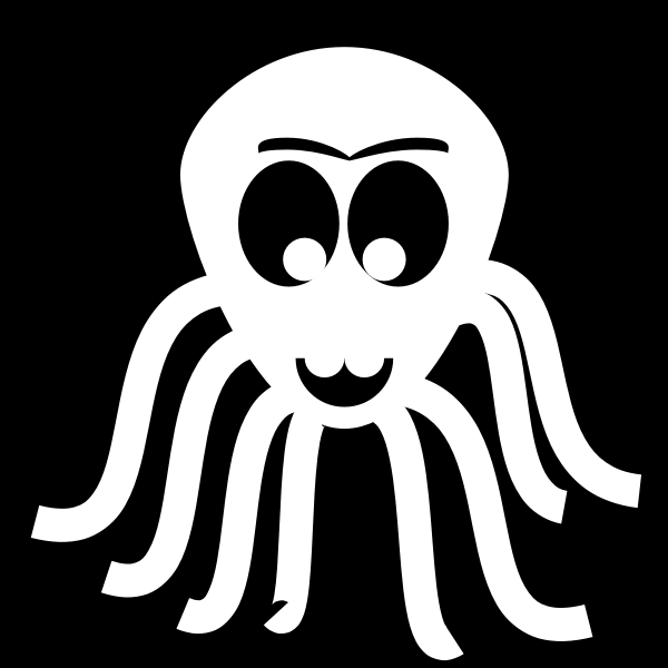 SVG Simple octopus