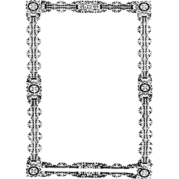 SVG Simple Ornate Frame