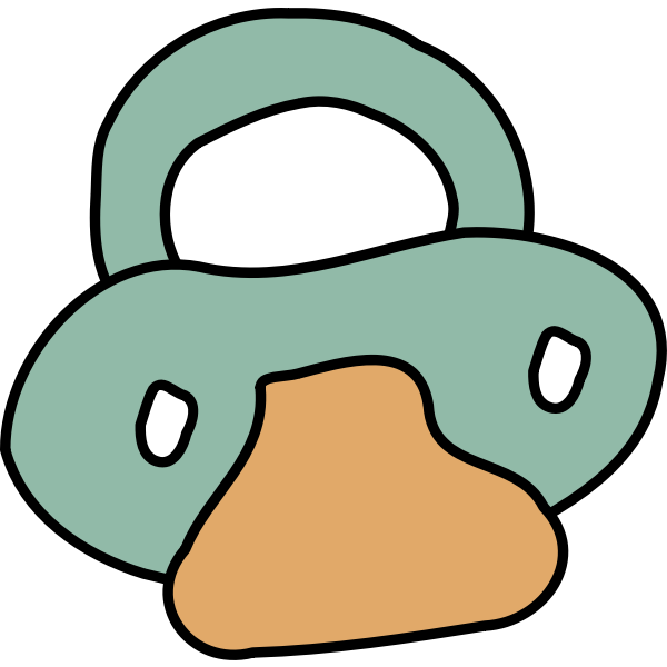 SVG Simple pacifier