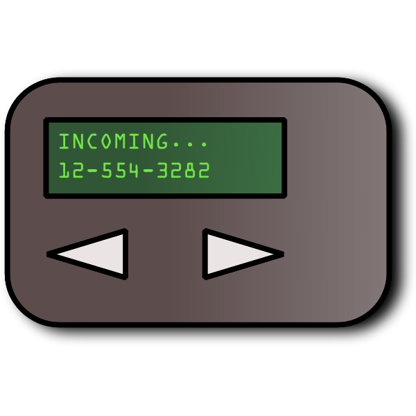SVG Simple pager