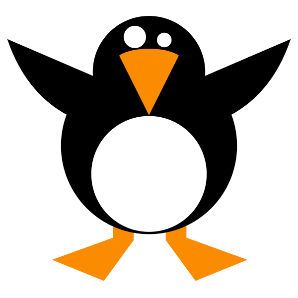 SVG Simple Penguin