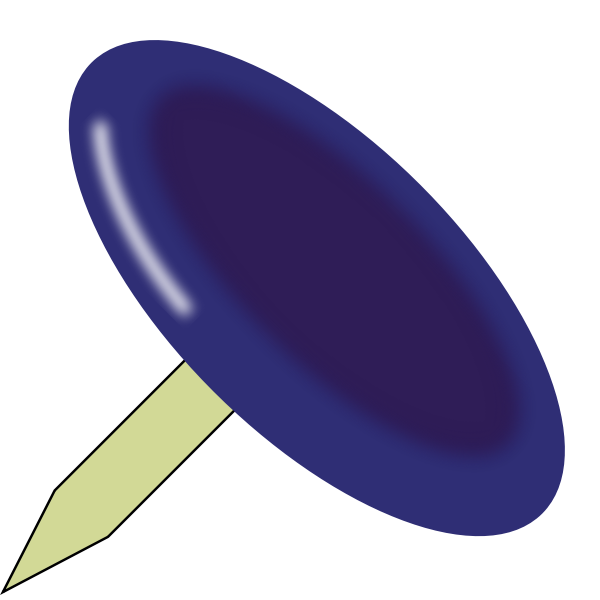 SVG Simple pin vector illustration