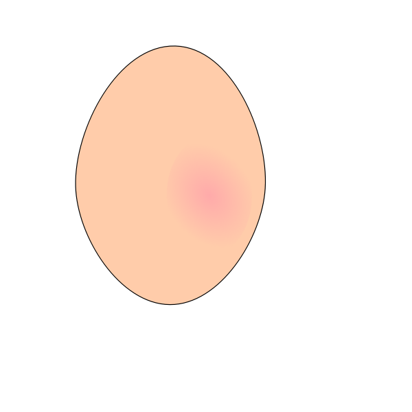 SVG Simple pink egg