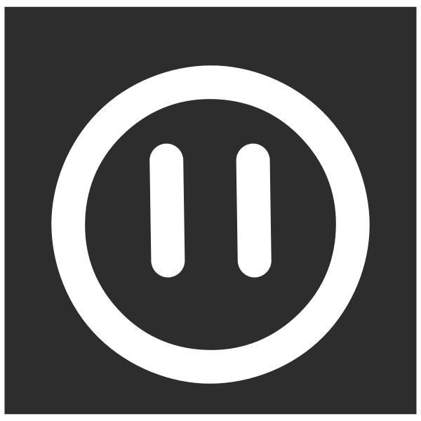 SVG Simple plug silhouette