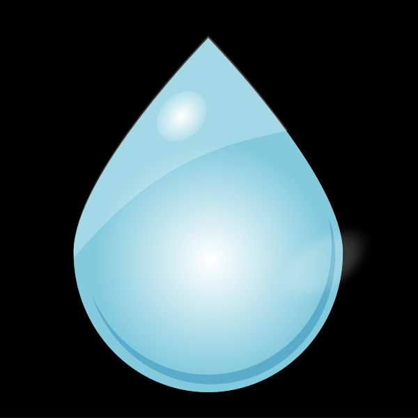 SVG Simple rain drop
