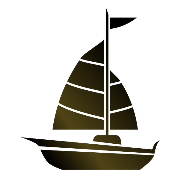SVG Simple sailboat