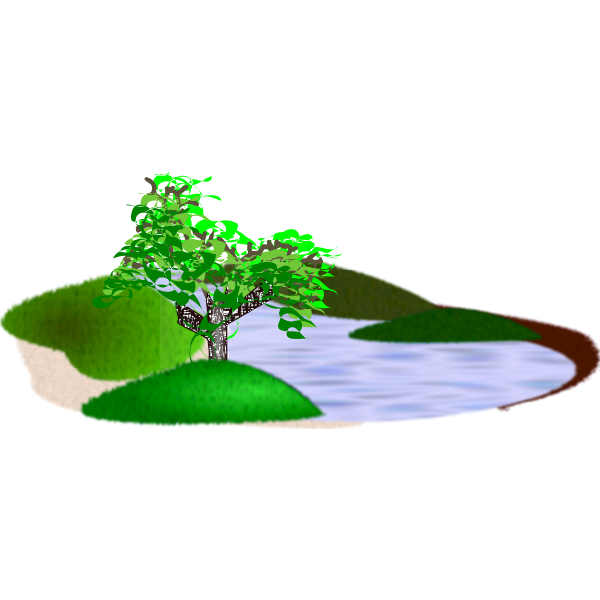 SVG simple scenery