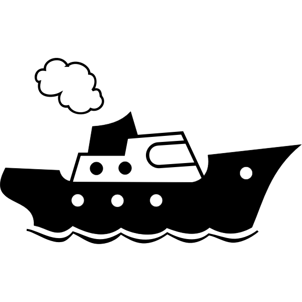 SVG Simple ship