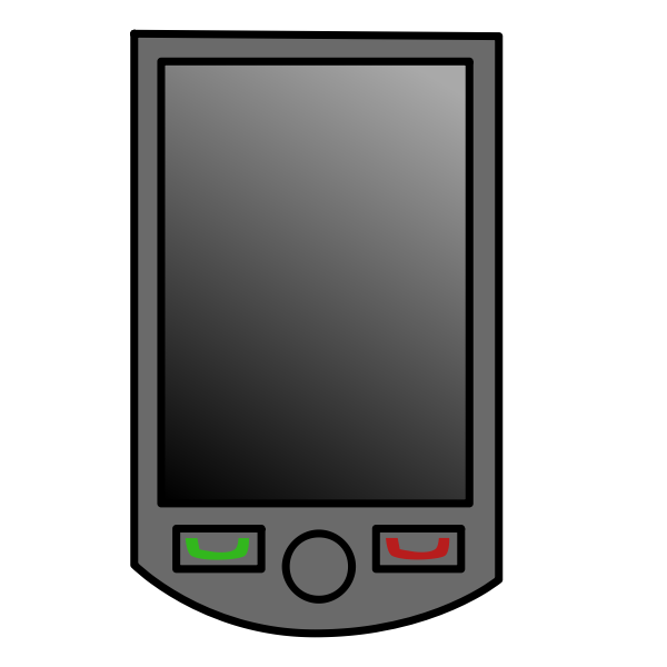 SVG Simple smartphone vector graphics