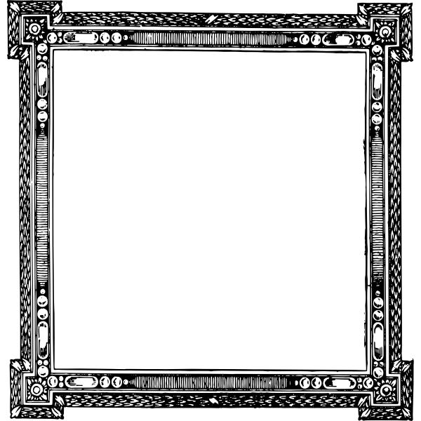 SVG Simple square frame