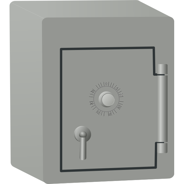SVG Simple strongbox