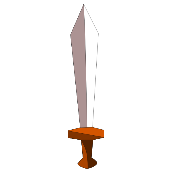 SVG Simple sword image