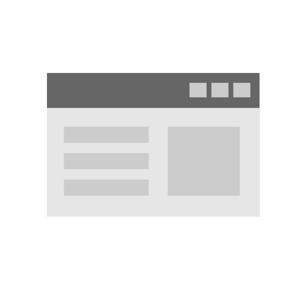 SVG Simple system window