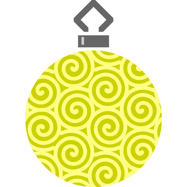 SVG Simple tree bauble