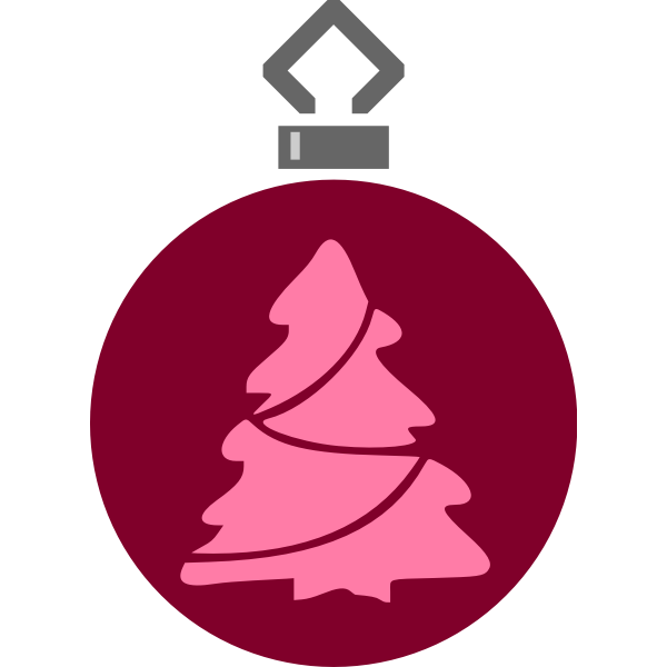 SVG Simple tree ornament