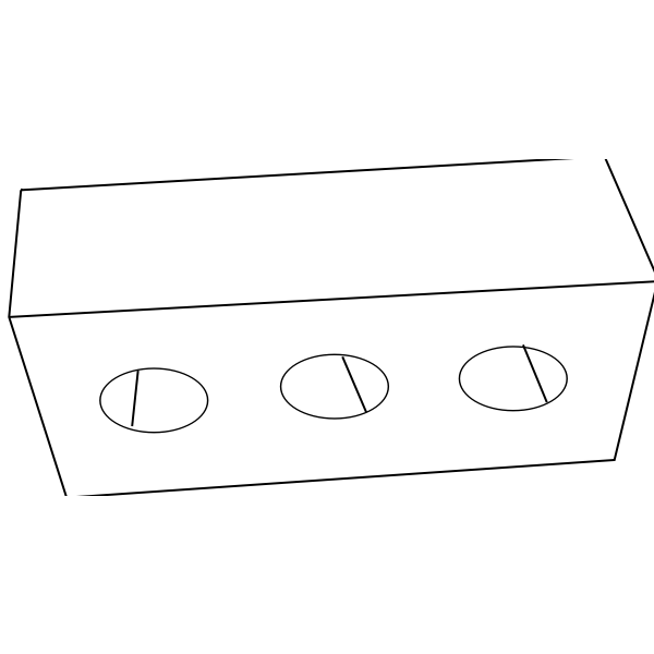 SVG Simple vector image of brick