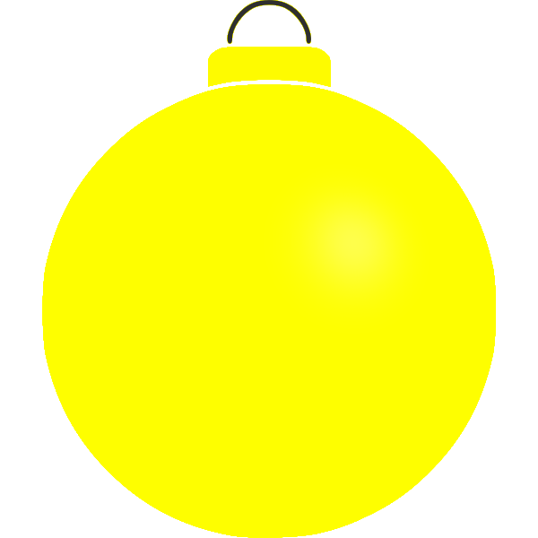 SVG Simple yellow ball