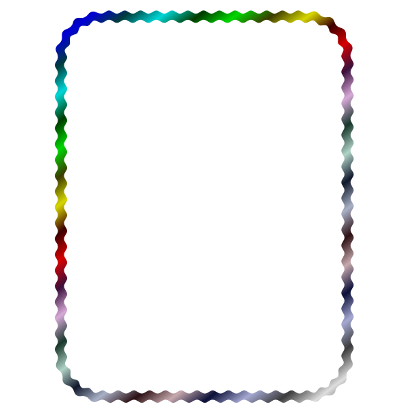 SVG Sine Wave Border 2